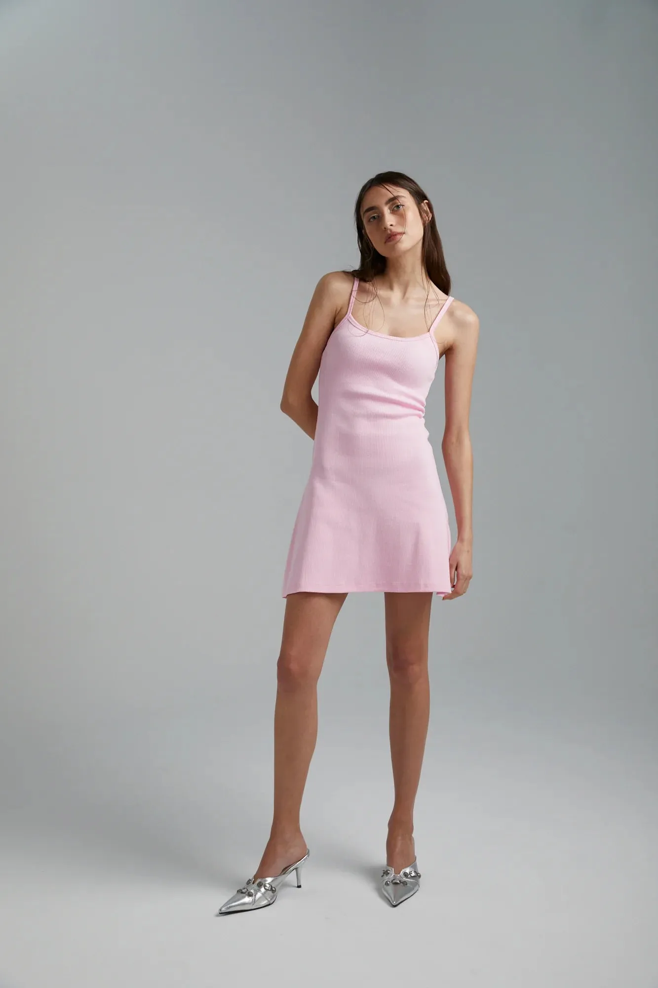 SUMMI SUMMI Womens A Line Dress - Pink