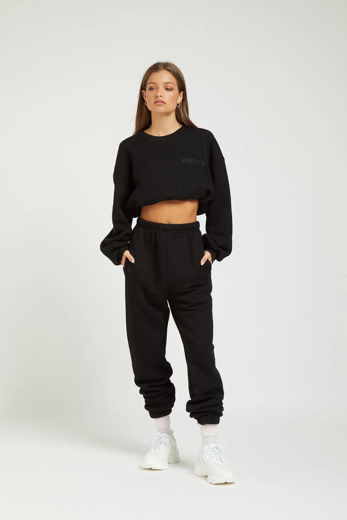 Sundays The Label WOMENS FLIX SWEATER - BLACK