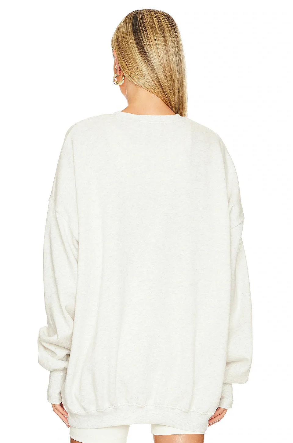 THE LAUNDRY ROOM Womens Champagne Gang Hideout Hooded Jumper - Pebble Heather