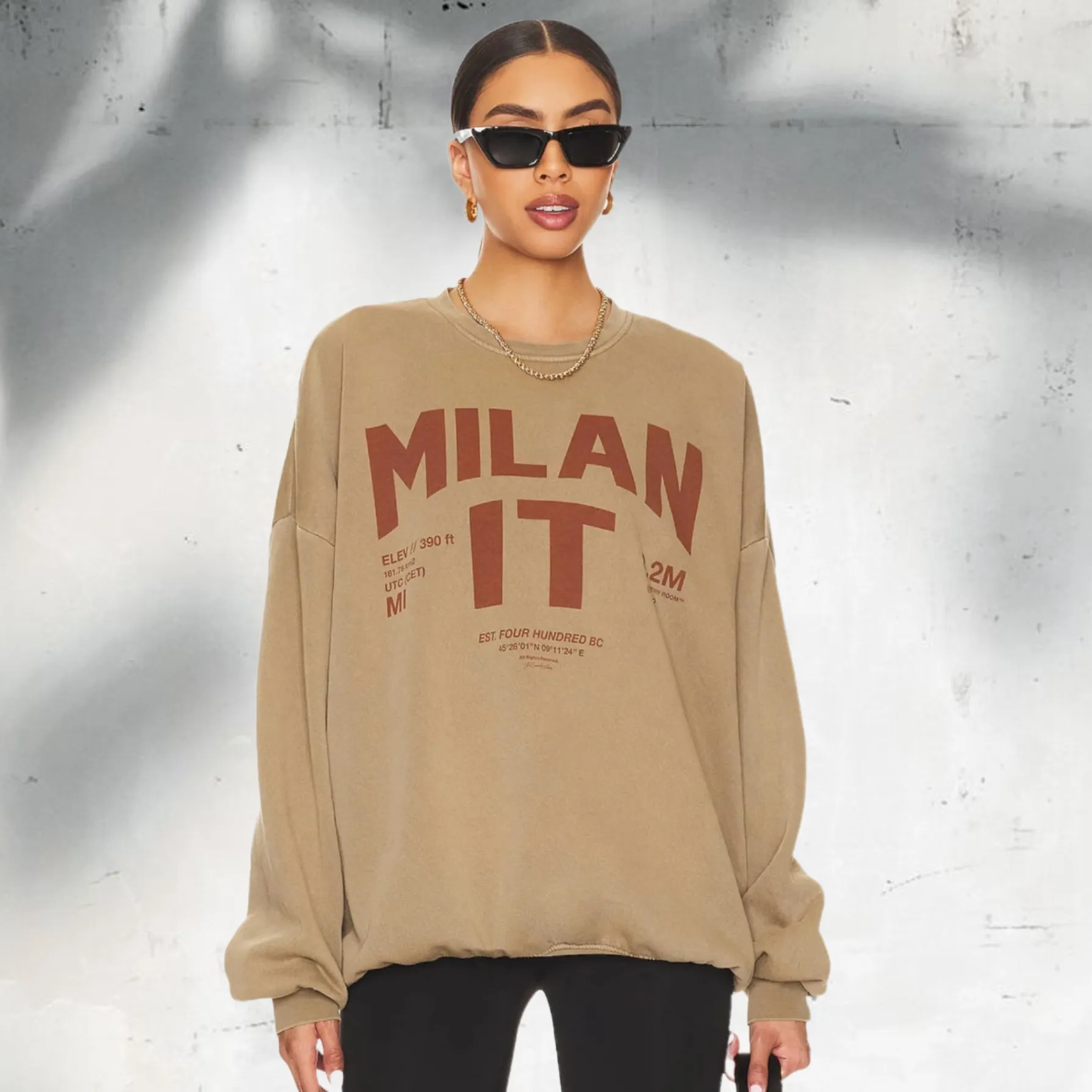 THE LAUNDRY ROOM Womens Welcome To Milan Jump Jumper - Camel Gold