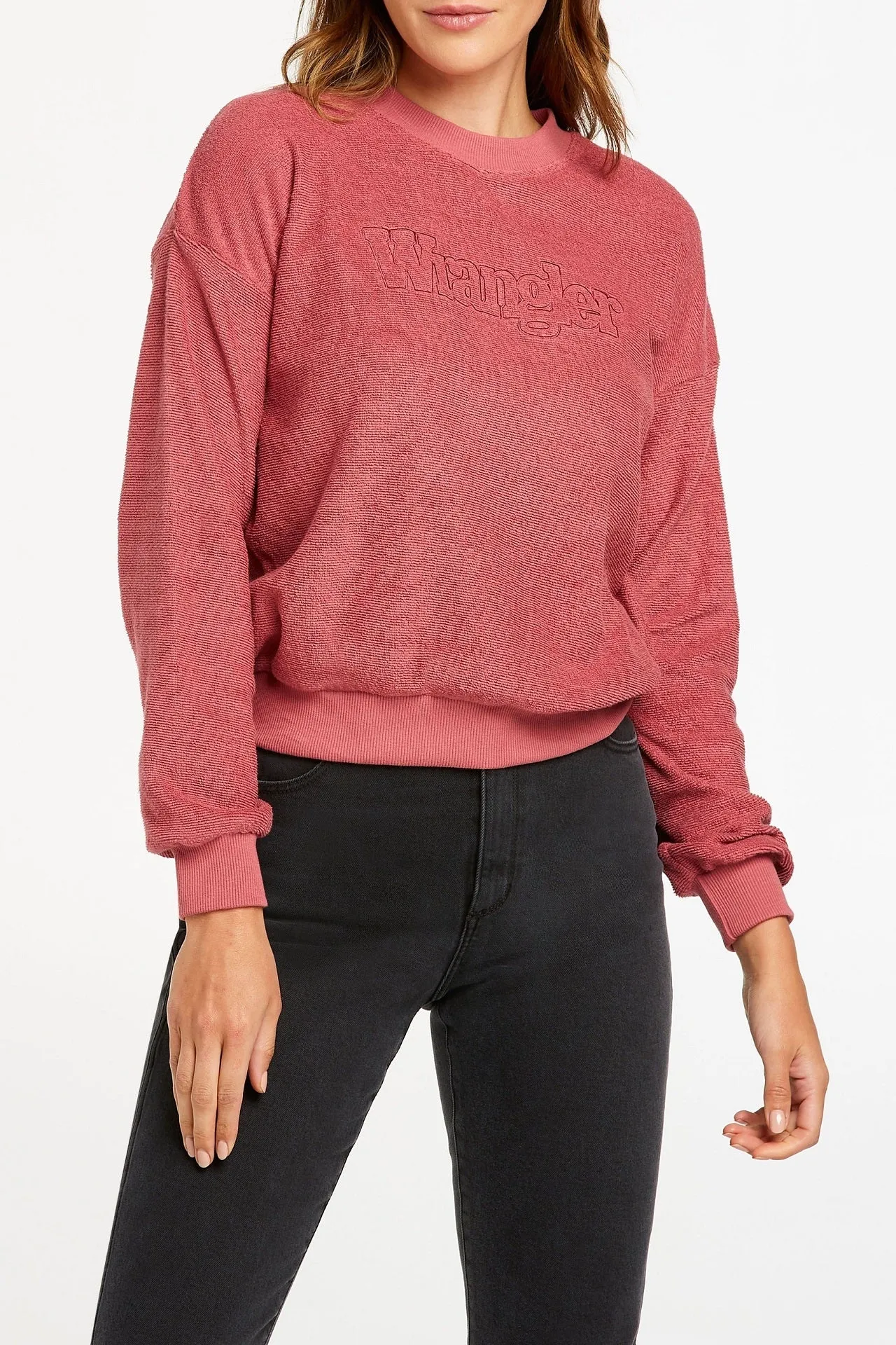Wrangler Womens Heartbreak Kid Sweat - Cherry