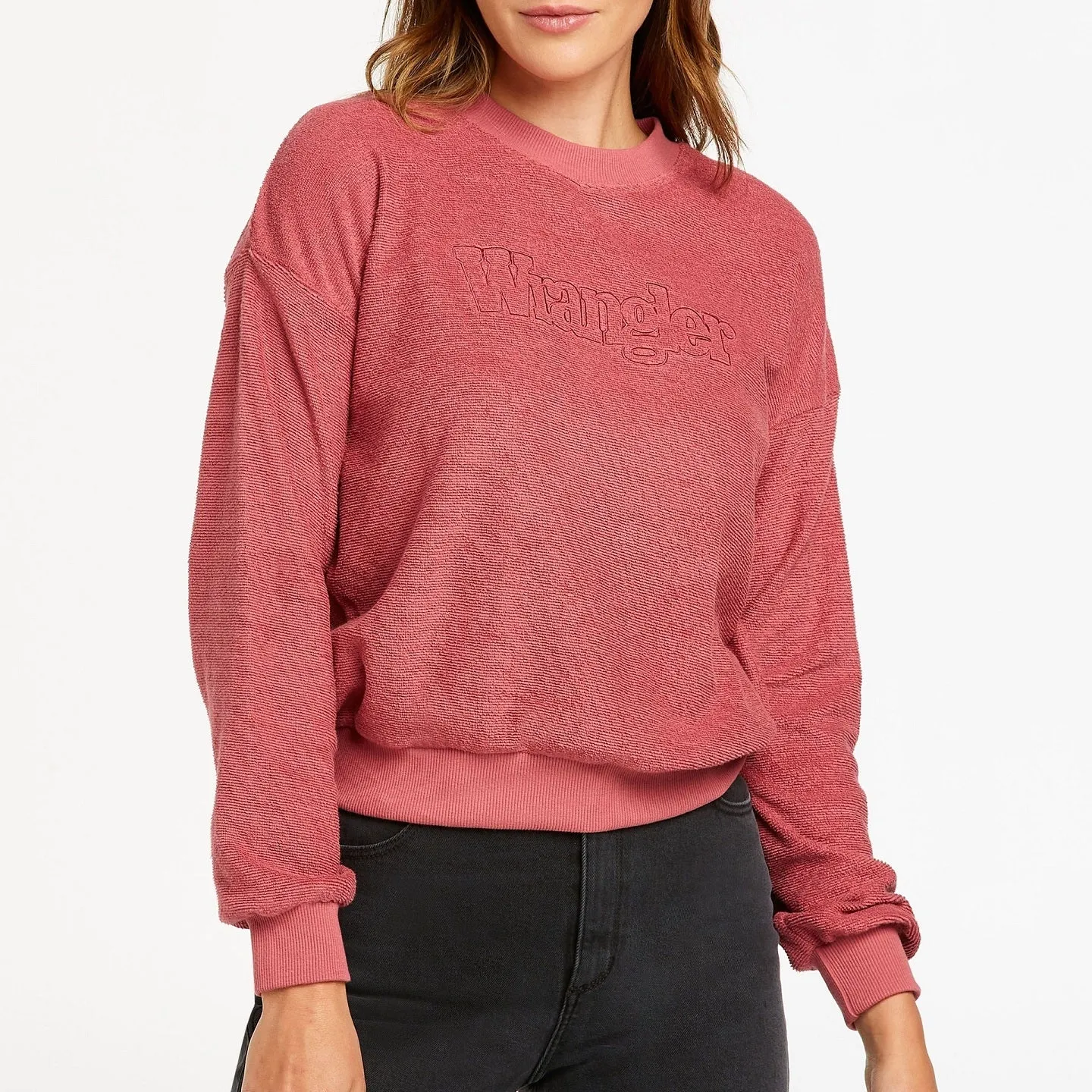 Wrangler Womens Heartbreak Kid Sweat - Cherry